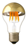 4W LED lemputė OPTONICA, E27, filamentinė, 2700K (&scaron;iltai balta)