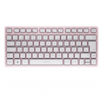 Cherry KW Vy&scaron;ninė klaviatūra MINI BT QWERTZ-DE, rožinė JK-7100DE-19