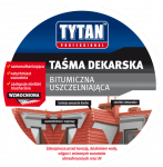 Tytan Sidabro plok&scaron;tės sandarinimo juosta 15cm 10m sidabro