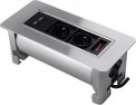 Spacetronik Biuro lizdas su USB rotary Spacetronik SPS-O24S