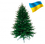 PE Kalėdų eglutė Classic 160 cm, žalia (210/160/G)