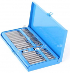 Antgalių rinkinys 40vnt .Metalinėje dėžutėje (HEX,TORX,SPLINE)