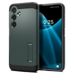 Spigen Tough Armor dėklas, skirtas Samsung Galaxy S24 abyss žalios spalvos