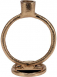 Home Styling Collection žvakidė aliuminė auksinė 15 cm ilgaliekančioms žvakėms