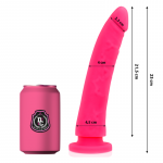 Deltaclub Delta Club Intimate Device Rožinė 23cm Medical Silicone Ergonomic Shape