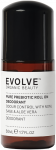 Evolve Beauty Evolve Organic Beauty Pure Prebiotic Roll-On Dezodorantas, 50 ml