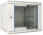 Extralink 9U 600x600 AZH pilka | Rack spintelė | Montuojama prie sienos, dviejų dalių
