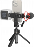 SmallRig I&scaron;manusis telefonas Vlog Tripod Kit VK-50 Advanced Version 4369