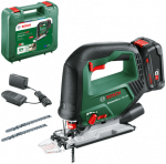 Akumuliatorinis siaurapjūklis Bosch AdvancedSaw 18V-140, 18 V, 1x2,0Ah