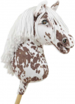 Žirgas ant koto A3, rudos leopardinės spalvos Super Hobby Horse