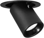 10W LED įleidžiamas &scaron;viestuvas GERER, juodas, 3000K, 4304701