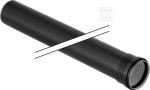 Geberit RURA SILENT-PP HT 75X3000 1-KIEL.Juoda