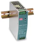 Mean Well MAITINIMO TAIKYMAS DIN bėgeliui 120W 24V 5A