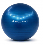 Wozinsky WGB65BL mank&scaron;tos kamuolys, 65 cm, Mėlyna