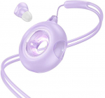 HOCO belaidės bluetooth ausinės TWS EW71 violetinės spalvos