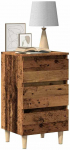 Spintelė prie lovos Old Wood 40x35x69 cm Engineered Wood