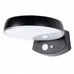 ECOLIGHT2 sieninis &scaron;viestuvas Saulės lempa Ecolight SOE-4 EC20118 lauko sieninis &scaron;viestuvas sieninis &scaron;viestuvas 1x1.2W LED 4000K juoda