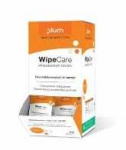 Multi Rankų dezinfekavimo servetėlės &bdquo;Plum WipeCare&ldquo; su 85 % etanoliu be kvapiklių. Vienkartinė pakuotė, 6 dėžutės po 80 vnt. dėžutėje.