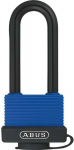 ABUS Padlock Aqua Safe 70IB, Conventional padlock, Key lock, Keyed to differ, Juodas, Mėlyna, Brass, U-shaped