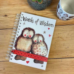 Teka Aplankas Spiralinis užra&scaron;ų knygelė A5/100K SJ03 Wise Owls TW