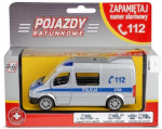 Daffi Važiuoklė gelbėjimo policija B-434 24342