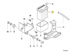 Akumuliatorius Baterija BMW F 650 F 650 ST E169 09 1993 04 2003 Originalus 61217729049