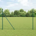 Heksagoninė tvora Žalia 1,5 x 50 m PVC