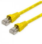 Telegrtner TELEG&Auml;RTNER Patch kabelis RJ45 S/FTP, kat. 6A, LSZH, geltonas, 2,5 m