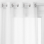 Atmosphera Style Minimalistinio modernaus stiliaus balta užuolaida GEORGETTE
