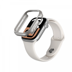 AmazingThing Minimal dėklas skirta Apple Watch 46mm &ndash; sidabro spalvos