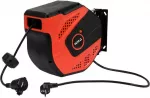 Automatinis kabelio būgno ilgintuvas 20m+1m, su apsaugos nuo perkrovos jungikliu, dirbtuvių ilgintuvas, automatinis kabelio būgnas