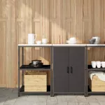 Virtuvės saugojimo rinkinys HATTEM 2 pcs Juoda