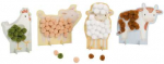 Little Dutch Kortos su pomponami Little Farm 125667