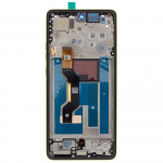 Dėklas Motorola G86 LCD Ekranas + Touch Unit + Front Cover Žalias (Golden Cypress) (Service Pack)