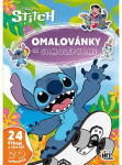 Jiri Models A4 coloring book with Lilo & Stitch stickers