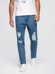 Blue Men's Pants - Light Mėlyna