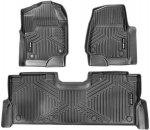 Automobilio grindų kilimėliai, skirti Ford F-250, F-350, F-450, 3 dalių rinkinys, vandeniui atsparūs automobilio grindų kilimėliai, neslystantys automobilio grindų kilimėliai