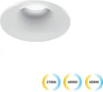13W LED įleidžiamas &scaron;viestuvas ALVEY, baltas, 2700/4000/6500K, 4323100
