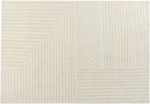 Beliani Kilimėlis ABEGUM Kremas 160 x 230 cm Vilna
