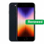Apple Renewed Grade A | Apple iPhone SE (2022) | Midnight | 4.7 " | Retina HD | A15 Bionic | 4 GB | 64 GB | iOS (Atnaujinta)
