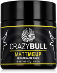 Crazy Bull CrazyBull Matt Meup Plaukų kremas 100gml plaukus fiksuojantis kremas Moterims