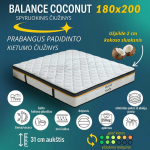 Meb Podrez Dvipusis čiužinys su kokosu Balance Coconut dydis 180