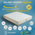 Meb Podrez Balance Memory Foam čiužinys dydis 90