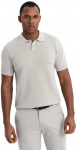 Vyri&scaron;ki rusvos spalvos polo mar&scaron;kinėliai Swing