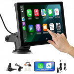 Automagnetola Vevor Automobilio radijas su CarPlay ir kamera