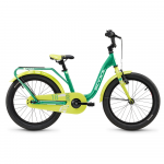 Children's bicycle S&acute;COOL niXe, 18" Žalias/Lime