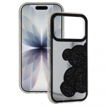 Tel Protect Teddy Bear dėklas skirtas Samsung Galaxy A56 5G juodos spalvos