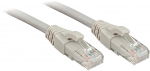 Tinklo Kabelis - LINDY Cat.6 U/UTP LSZH Tinklo Kabelis, RJ45, M/M, 250MHz, 26AWG, 3 m, Pilkas
