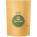 Powdi Ekologi&scaron;ka Spirulina tabletės, 600 g &ndash; didelė pakuotė baltymams, energijai ir imunitetui, ekologi&scaron;kas maisto papildas sportuojantiems