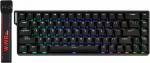 EPOMAKER AULA WIN68 HE 65% laidinė magnetinė žaidimų klaviatūra, RGB, Halla efekto jungikliai, juoda